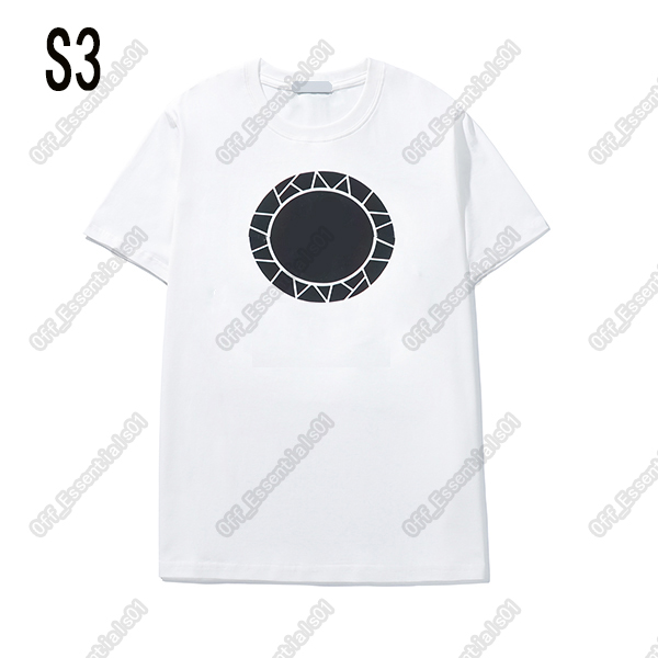 

Designers T Shirts Mens monclair Fashion Luxury Printed men shirt High Quality France Brand tee 6 Fashions hombre, White;black
