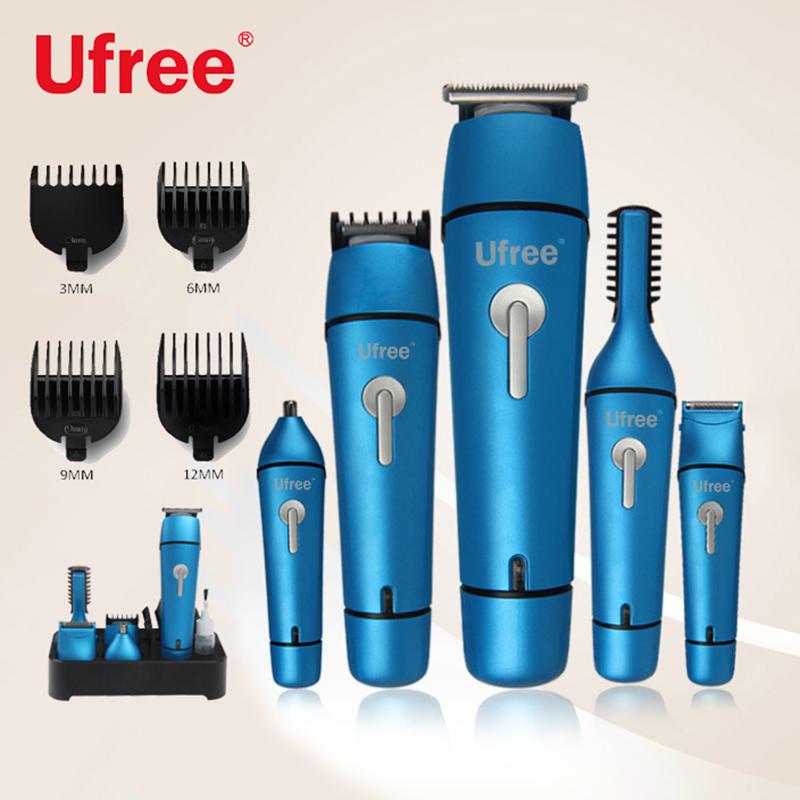 

Ufree 5in1 Washable Grooming Kit Hair Trimmer Beard Stubble Trimer Men Cutter Body Electric Cutting Machine Haircut Clippers