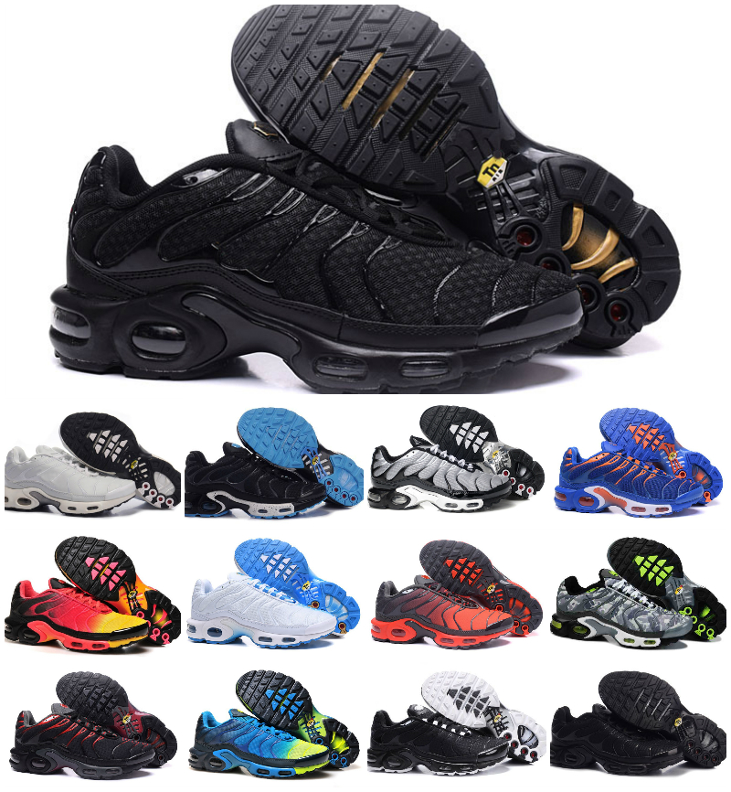 

Top Quality 2021 Fashion Tn Plus Running Shoes Triple White Black University Red Hyper Blue Oreo mens women Chaussures Air Requin Tns Sport Trainers Sneakers US 12, T-n01