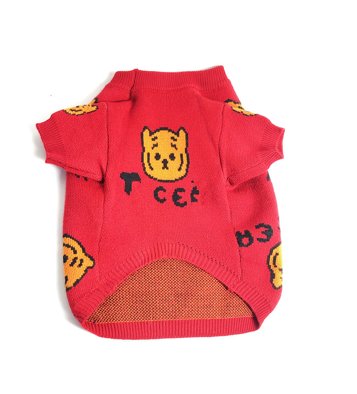 

Dog Apparel pets sweaters Supply dogs coat supplies Pet Product winter sweater,dog clothe,Chinese style, Red