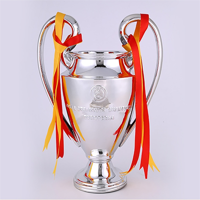 

Football trophy Europe award League model football cup European champion souvenirs replica, 15cm