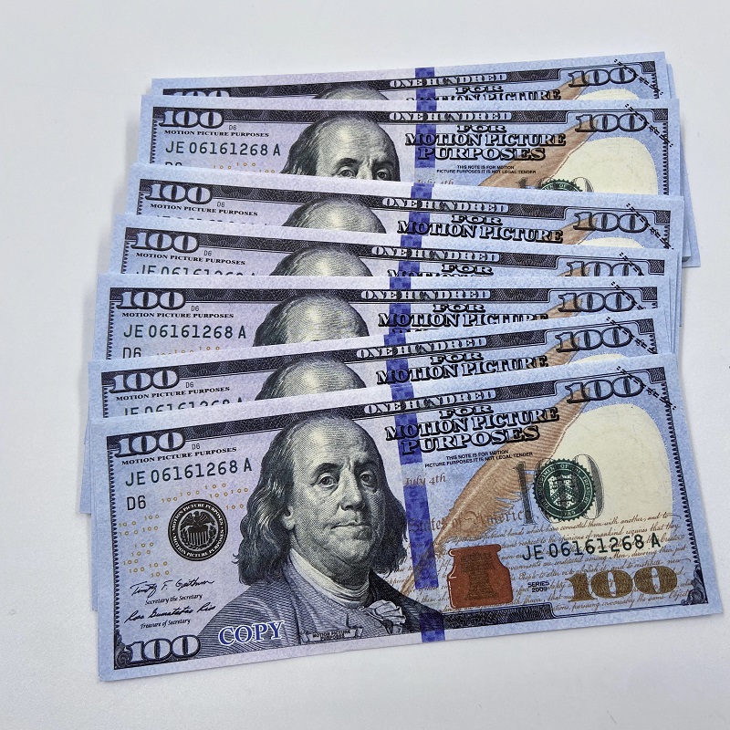 

fake party money banknote 10 dollars toy currency children gift 50 100dollar ticket Bills Other Festive