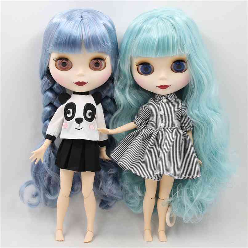 

ICY DBS Blyth doll 1/6 bjd joint body white skin tan skin dark skin matte face nude doll 30cm anime toy girls gift 210923