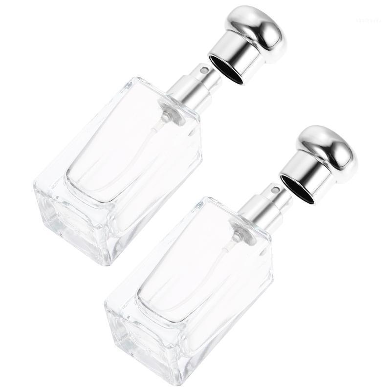 

Storage Bottles & Jars 2Pcs 25ml Empty Spray Perfume Fine Mist Atomizer Containers