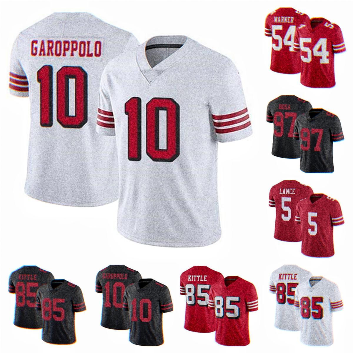 

Trey Lance Jerseys SF 49s Football George Kittle Nick Bosa Deebo Samuel Jimmy Garoppolo Trent Williams Raheem Mostert Aiyuk women youth, As