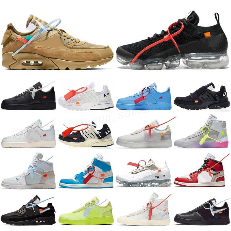 

2022 hot Cushion Mens Running Shoes Designer 1s Outdoor Road Trainers women Walking Desert Ore Triple off Black White Racer Sneakers RG06, Colour 14