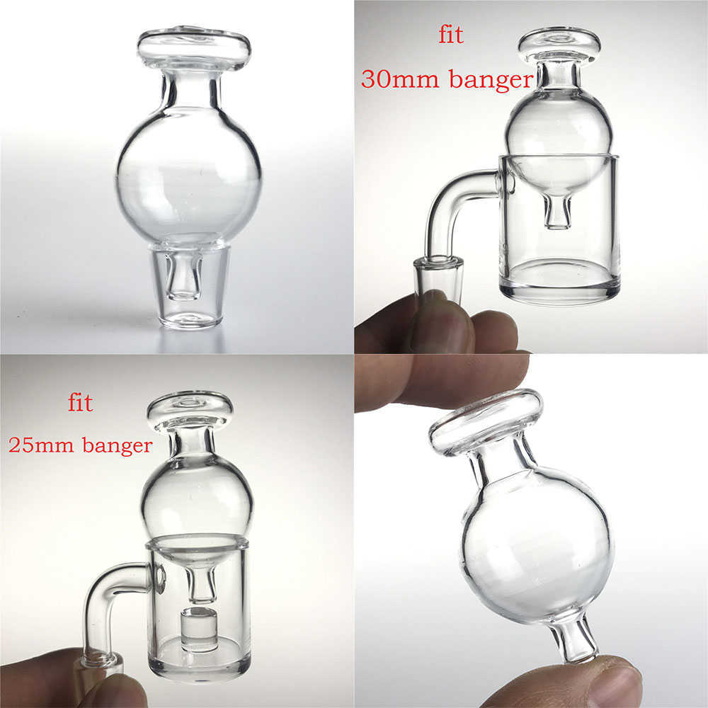 

30mm Glass Ball Carb Cap dabber Smoking with New Bubble E-cigarette Universal Caps for Quartz Banger Water Pipes