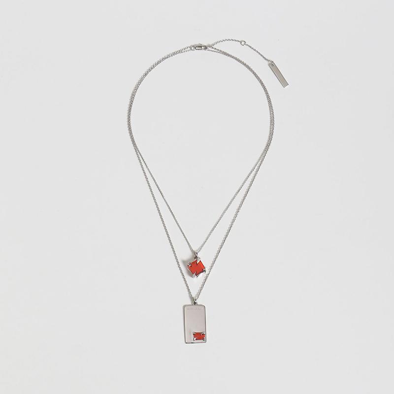 

Chokers Timeless Wonder Fancy Geo Stone Layered Statement Necklace Women Designer Jewelry Punk Ins Party Gothic Egirl Emo Kpop Date 2432