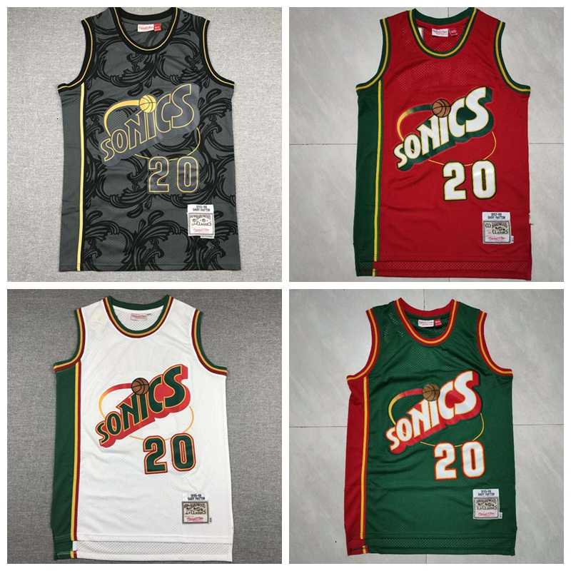 

Gary Payton\rSeattle\rSuperSonics jerseys basketball jerseys;Swing players sew and embroider jersey.