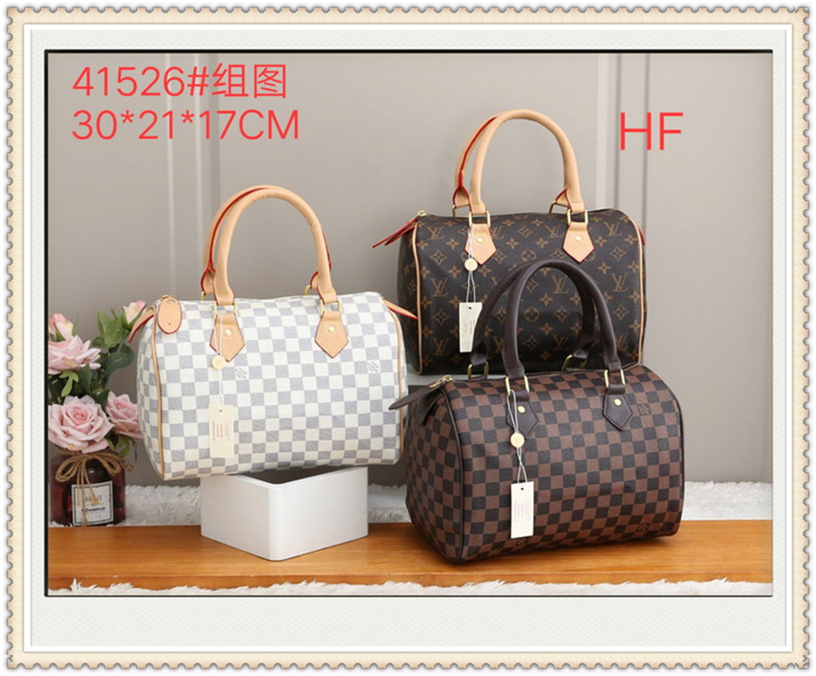 

1-1 LV Louis Fashion Crossbody Shoulder HandBag Women Purse Messenger Bags Wallet Tote Clutch Bag M41526-3 travel men Vitton, Red;black