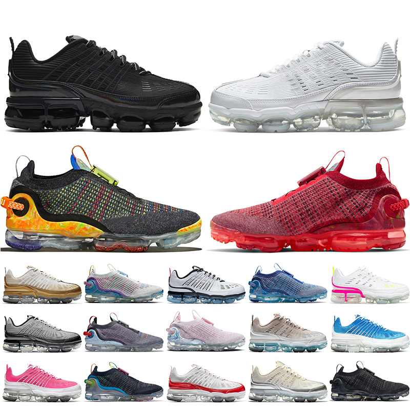 

Shoes Nlke Fly Knit Women Mens Running White Pink Off Black Metallic Gold Silver Vapourmax 360 Plus Cushions Trainers Sneakers Big SIZE 13, A26 dark grey 36-45