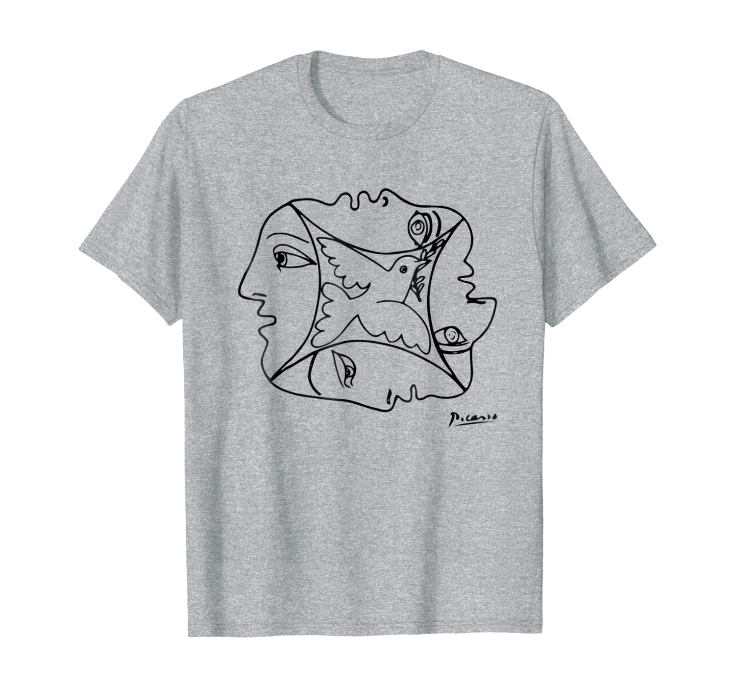 Pablo Picasso Peace Between People Dove T Shirt, Artwork-image-707339067