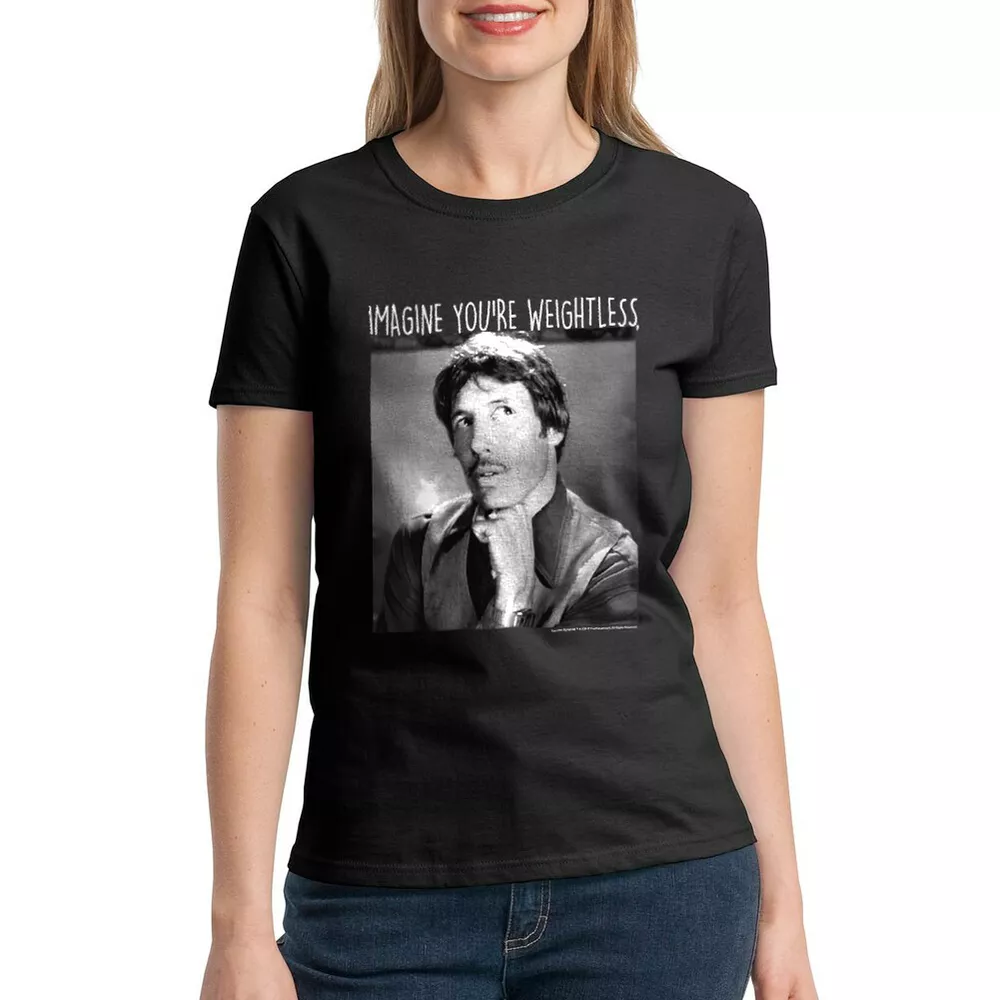 

Napoleon Dynamite Imagine Weightless Women' Black Funny T-shirt NEW Sizes -2XL, Mainly pictures