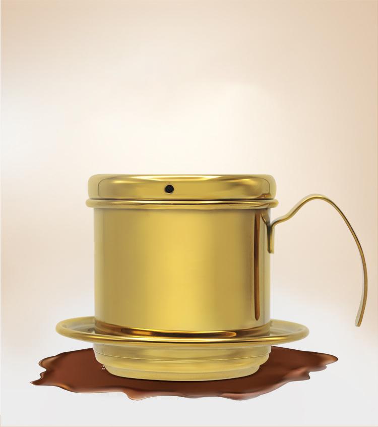 

Coffee Pots Vietnam Drip Pot 304 Stainless Steel Household Brewing Maker For Cold