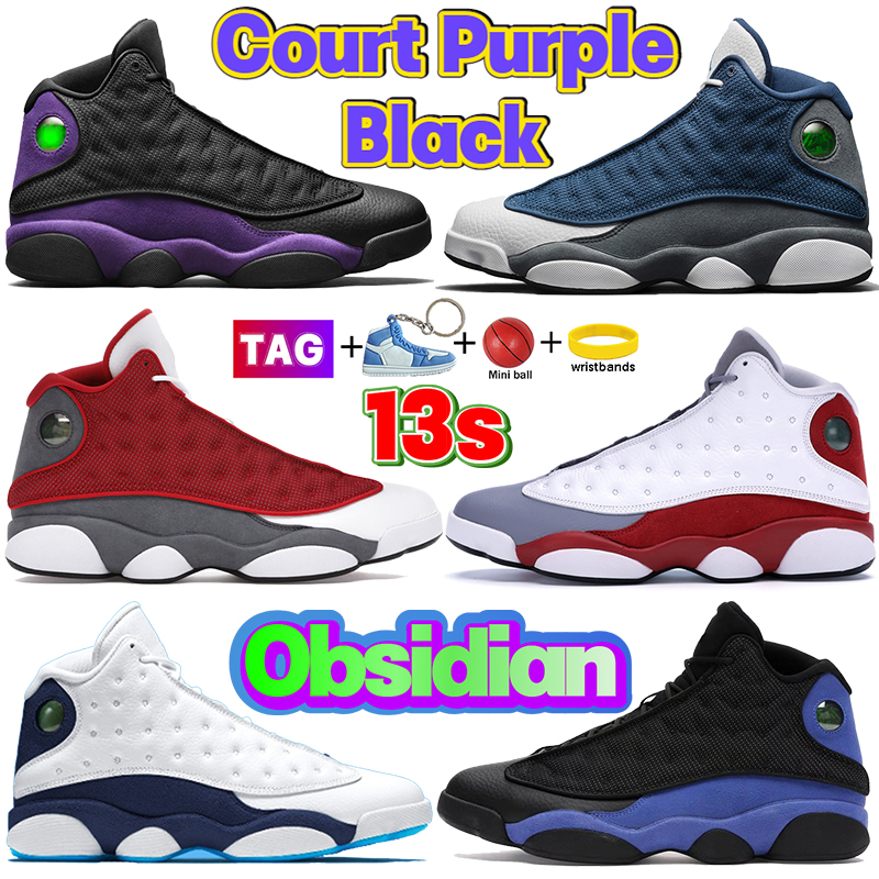 

Newest Basketball Shoes 13 13s Court Purple Black Hyper Royal Red Flint Obsidian Grey Toe OG Chicago Lucky Green Men Sneakers Starfish Melo Of Class Women Trainers, No.41- bubble wrap packaging
