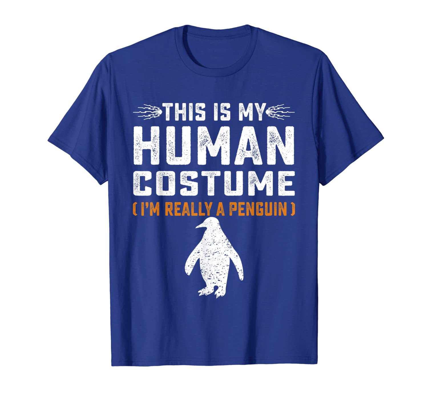 

This Is My Human Costume TShirt Penguin Family Animals Gifts, White;black