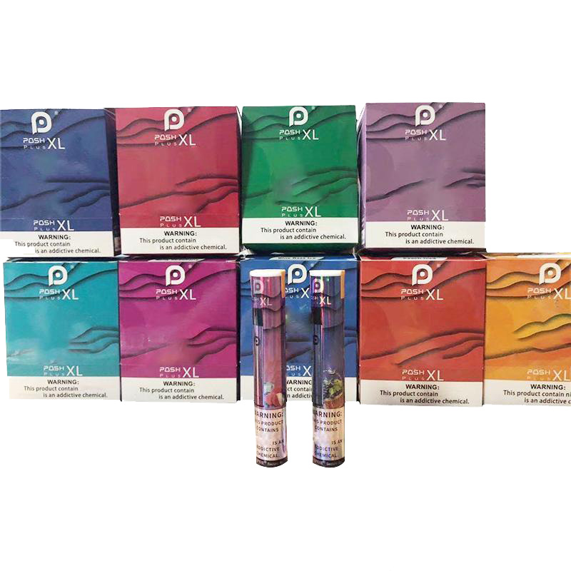 

E Cigarette POSH PLUS XL Disposable Device Pod Kit 1500 Puffs 5ml Pre-filled Cartridges Vape Empty Pen air bar MAX