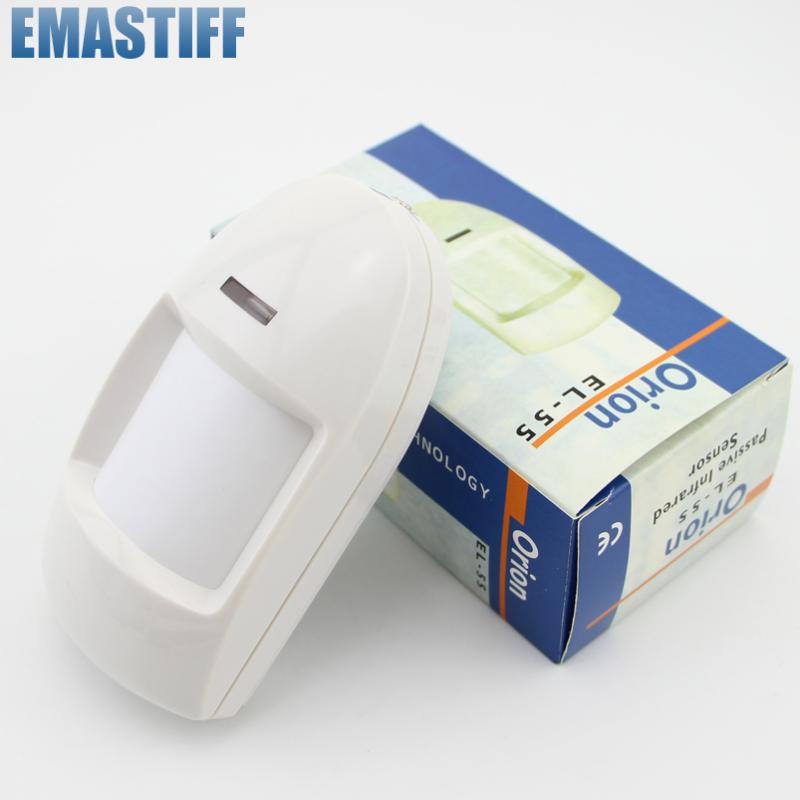 

Alarm Systems EMastiff Wired PIR Motion Sensor Detector 12V Input Temper Function Relay Contact
