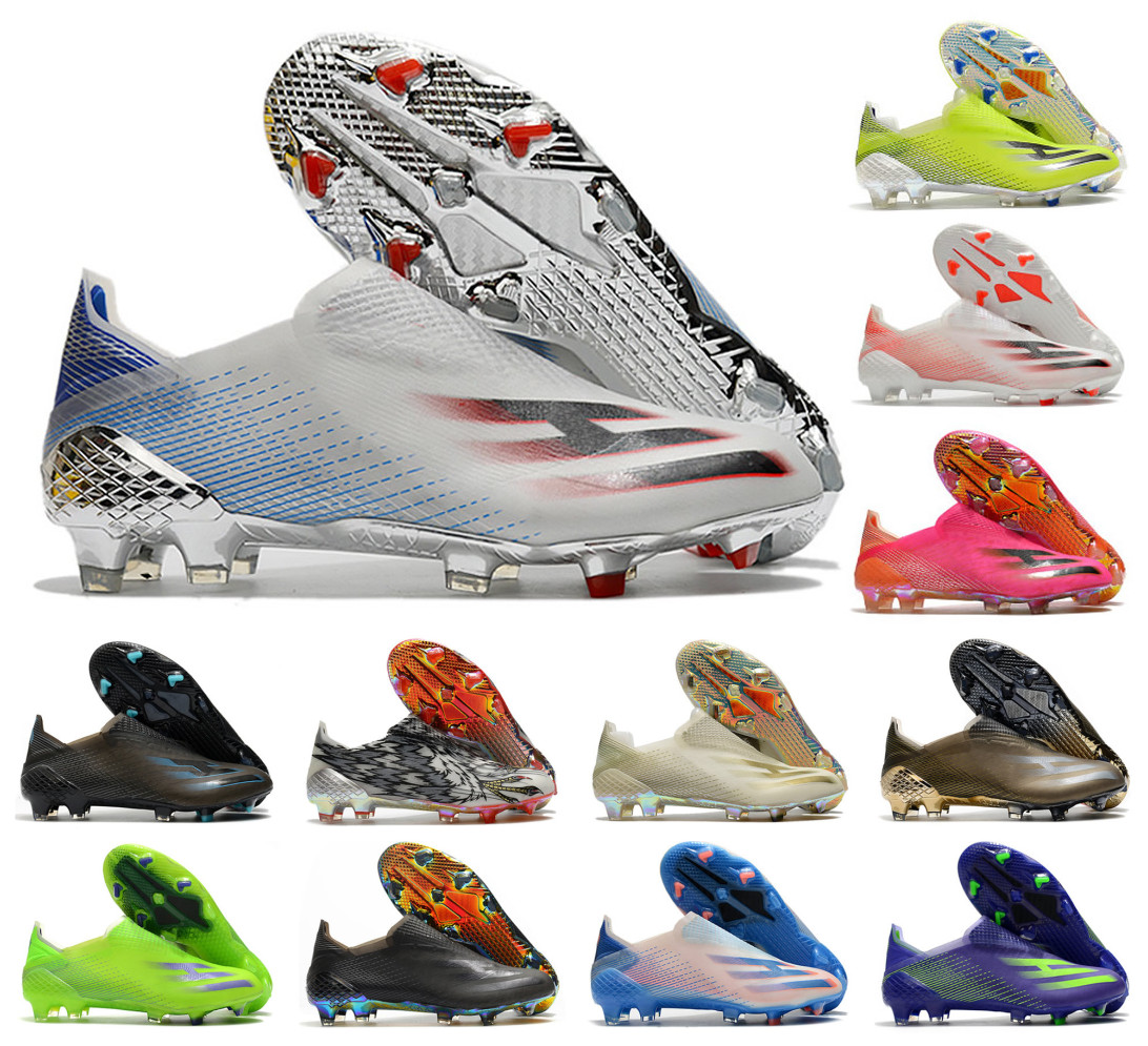 

2021 X Ghosted FG Soccer Shoes Showpiece Precision to Blur Mens Slip-On Football 20+x Boots Cleats Size US6.5-11, 3 x ghosted fg