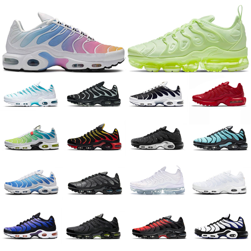 

TN Plus Men Women Running Shoes oreo worldwide midnight navy pink oxford Mens Trainers Sports Sneakers 36-46, #45