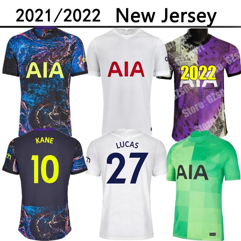 

21 22 DELE SON TOTTENHAM home away BALE KANE soccer jersey HOJBJERG BERGWIJN LO CELSO SPURS 2021 2022 LUCAS football shirts