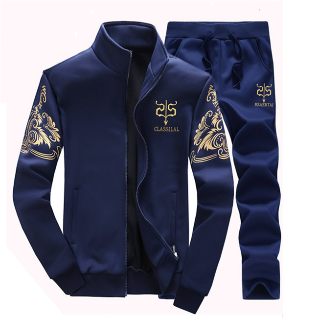 

High-quality designer Men's Tracksuits printed fashion Korean style two-piece casual long-sleeved baseball jacket ladies fitness sports street suit, 03