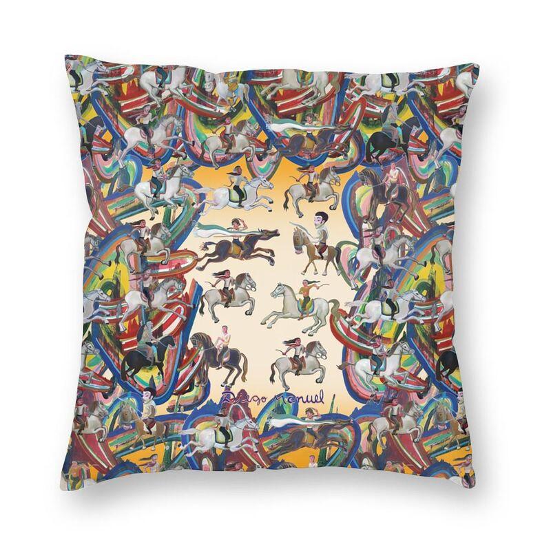 

Cushion/Decorative Pillow Gauchos And Graffitis Cushion Cover Sofa Living Room Bohemian Style Square Throw Case 40x40cm Office Home Decorati