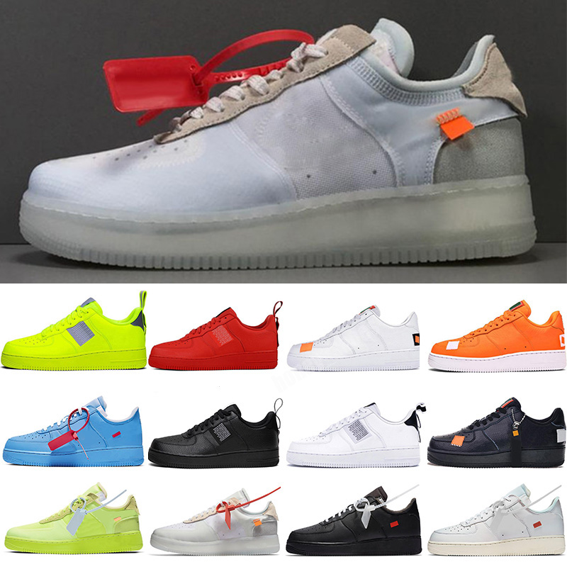 

2021 Running Shoes OFF 1 Black White Forc Volt women Mens one Sports bound Size Skateboarding low cut Trainers designer sneakers 36-45 H19, Color 14