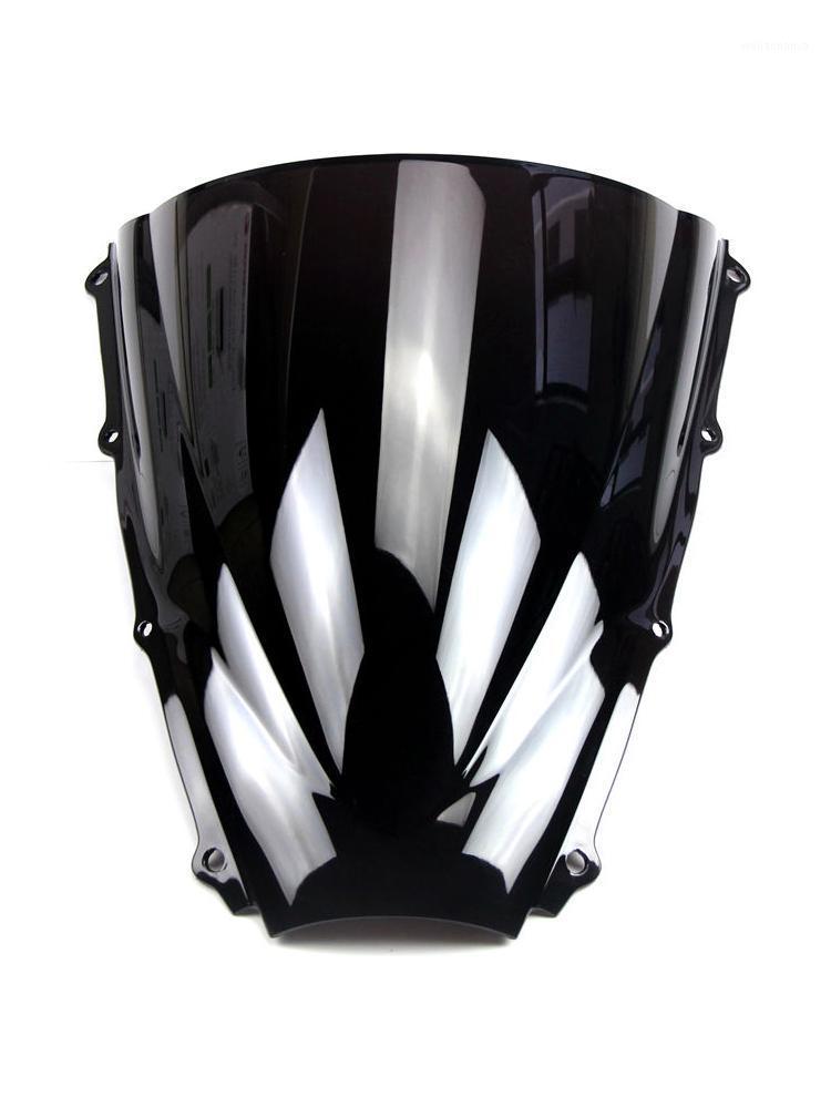 

Motorcycle Windshield Doubel Bubble Windscreen For 675 2006 2007 2008