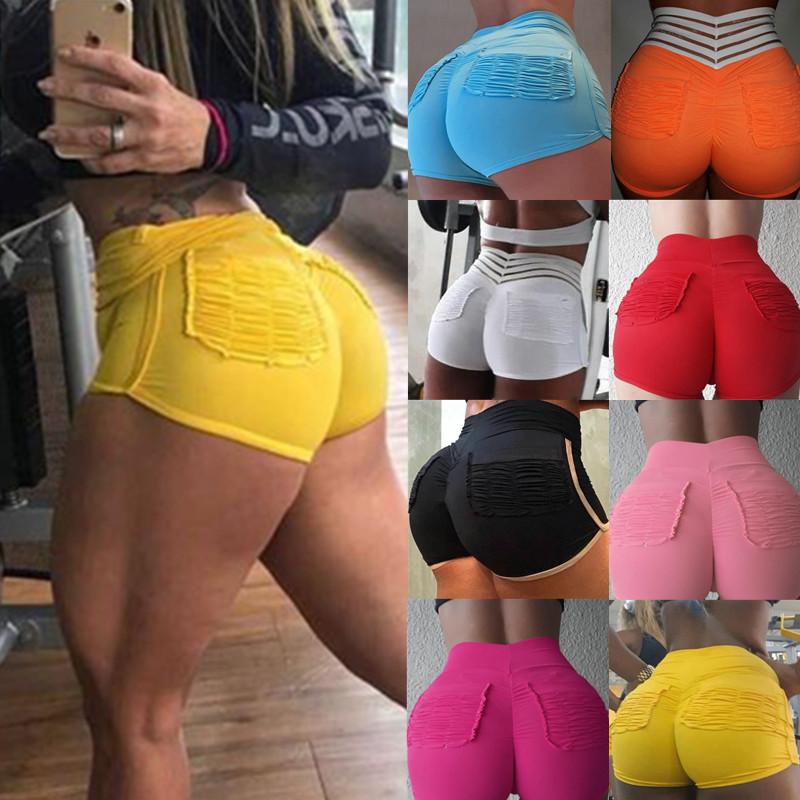 

Women Sunmmer Sexy Shorts Casual Mini High Waist Sports Fashion Slim Women, Rose red