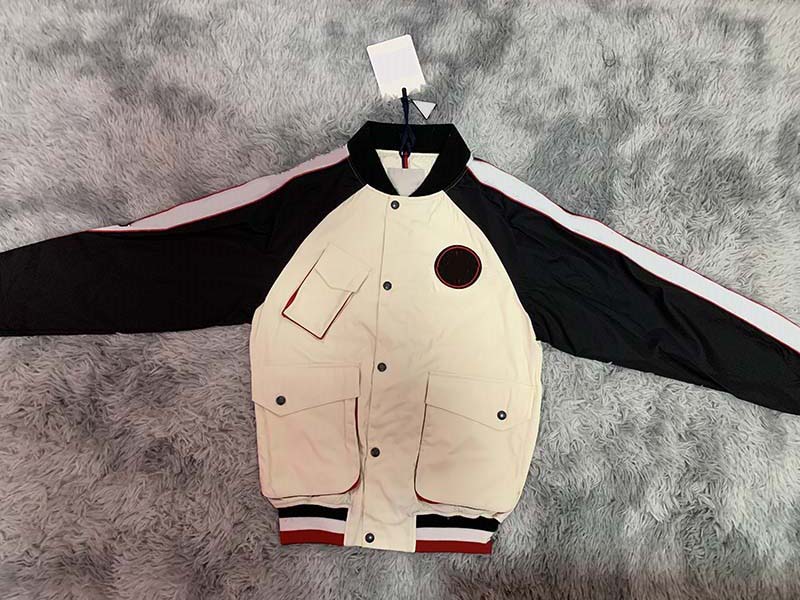 

monclair Tide Brand mens Jacket 21SS Lovers hand-embroidered letter logo Baseball jackets Fashions Luxury Printed coat High Quality, Supplement (not shipped separately)
