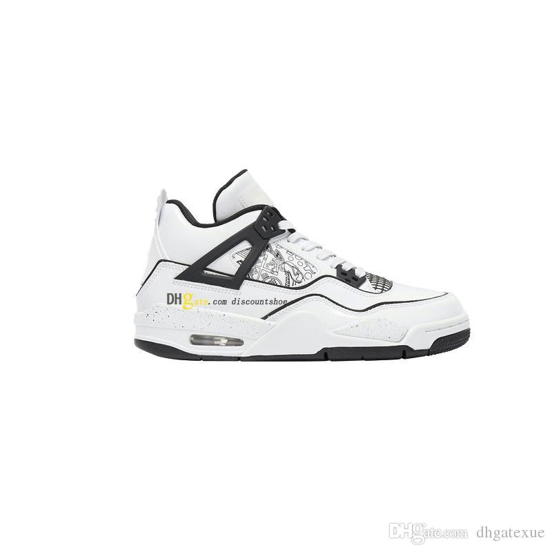 

4 GS DIY Basketball shoes 4s Sneakers DC4101 100 size 36-47