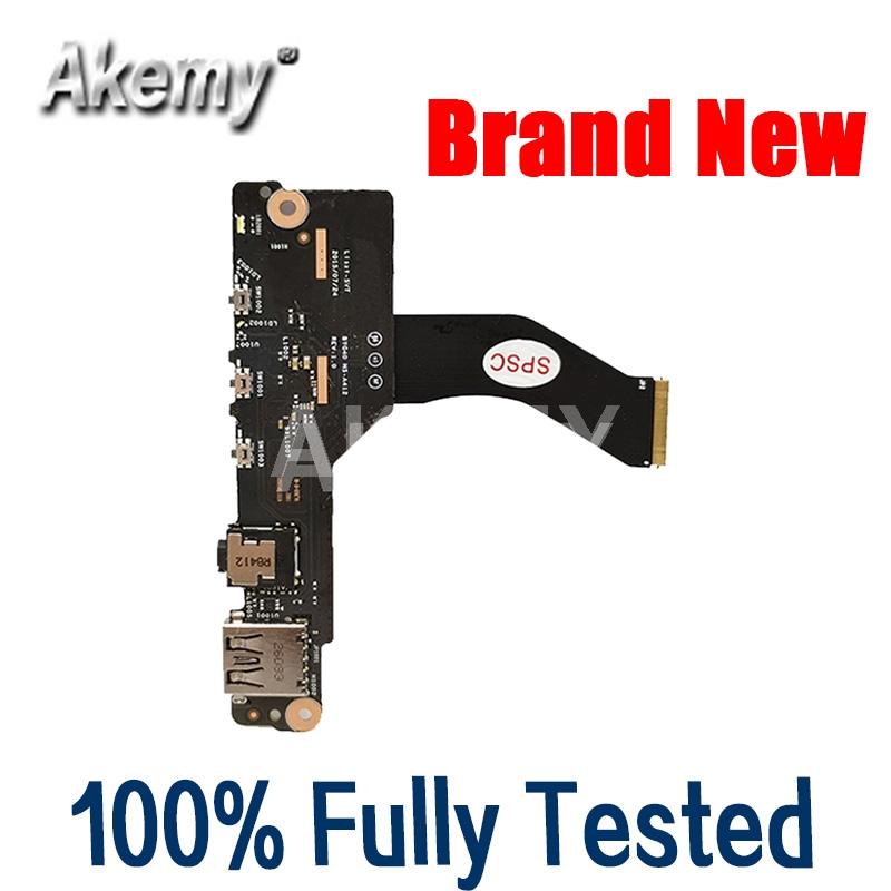 

Fans & Coolings High Quality Brand FRU 5C50K48444 For Lenovo Yoga 900-13ISK USB Audio Board Power Button BYG40 NS-A412 100% Fully Tested