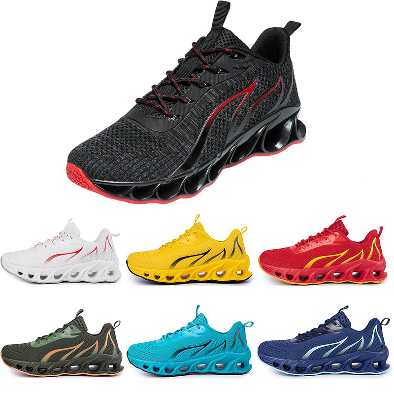 

Running Shoes non-brand men fashion trainers white black yellow gold navy blue bred green mens sports sneakers #214, 10