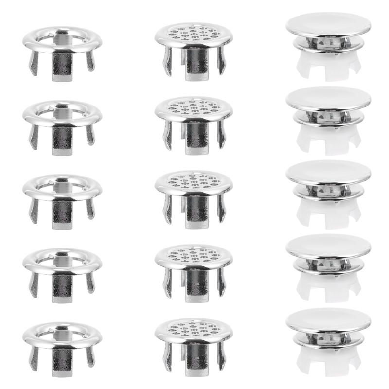 

Other Bath & Toilet Supplies 15pcs Bathroom Wash Basin Overflow Rings Sink Drain Covers