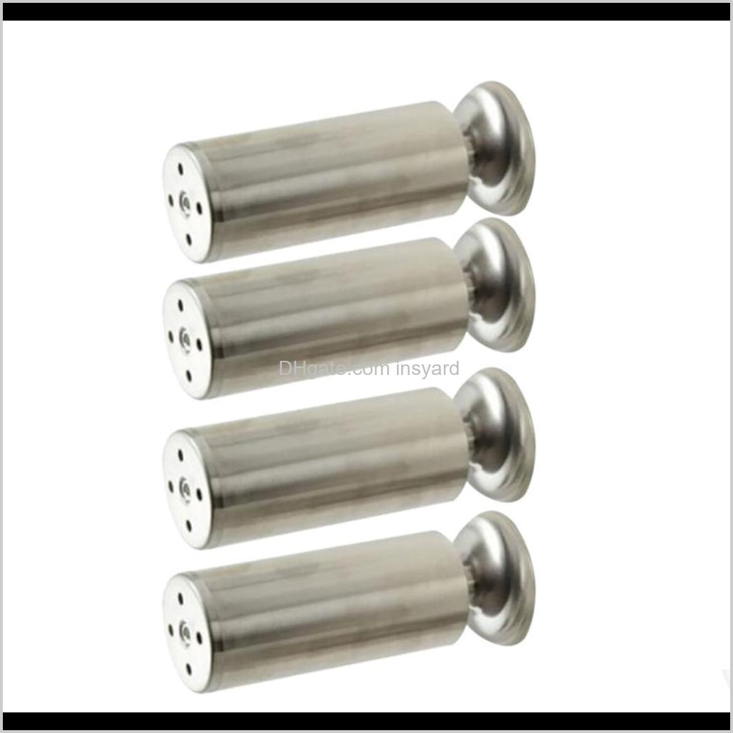 

Accessories 4Piece Stainless Steel Furniture Legs Feet For Sofa Chair Table Bed Couch Lounge Cabinet 4 Sizes Available 39Hhz Dnh2T