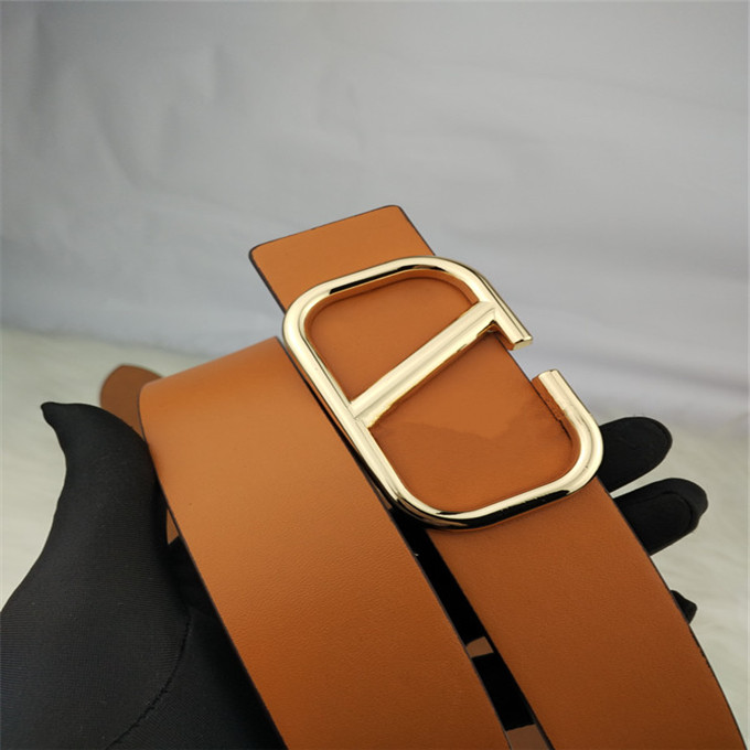 

21 Men's Designer Belt Ladies Fashion Luxury Large Buckle 4.0cm Wide Black and Red Belts with Gift Box AA880, Belt and box