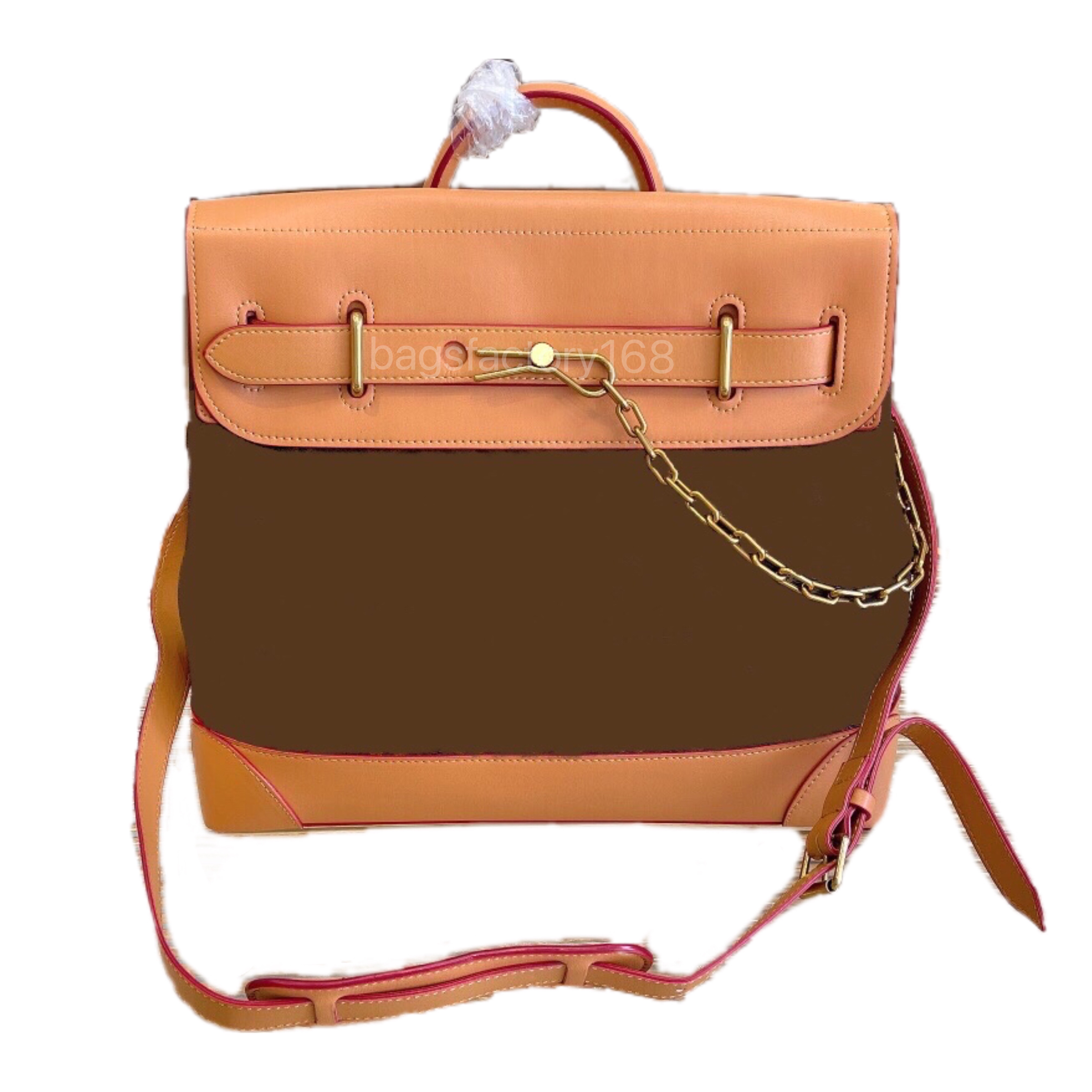 

Top quality leather letter relief backpack personality fashion business handbag casual retro classic box bag do old metal buckle neutral commuter backpacks, Customize