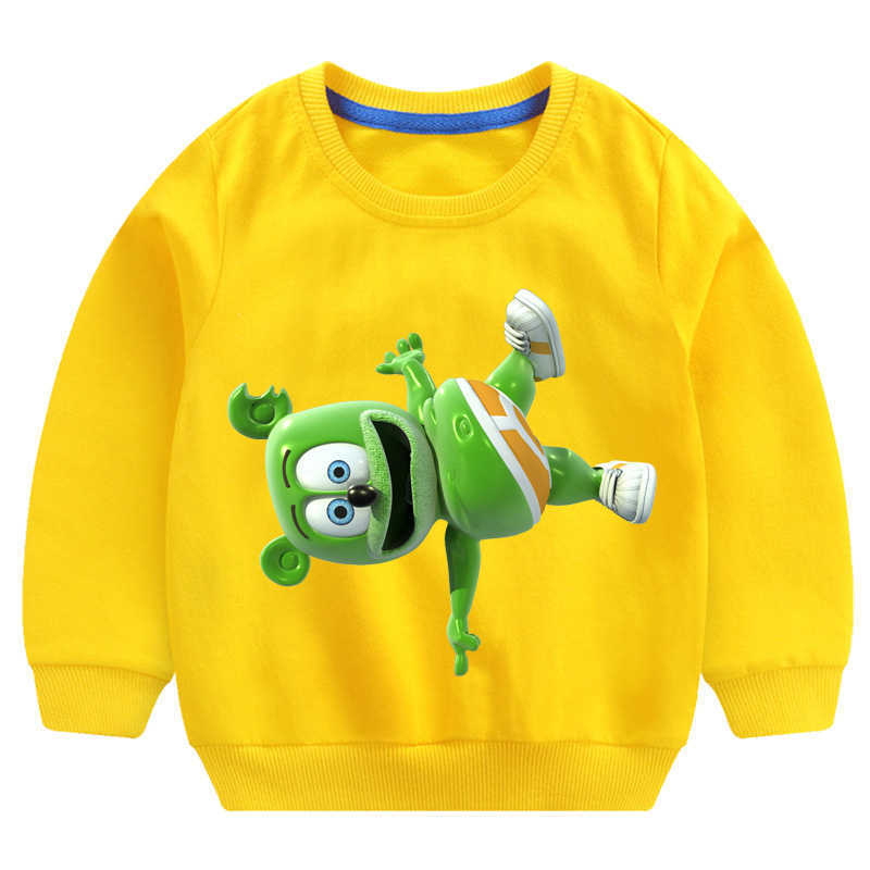 

Cartoon Bear kids hoodies sweatshirt I LOVE YOU t shirt Fashion Personality Casual T Shirt children boys girls Tshirt sweatshirt G0917, Pure white t-shirt