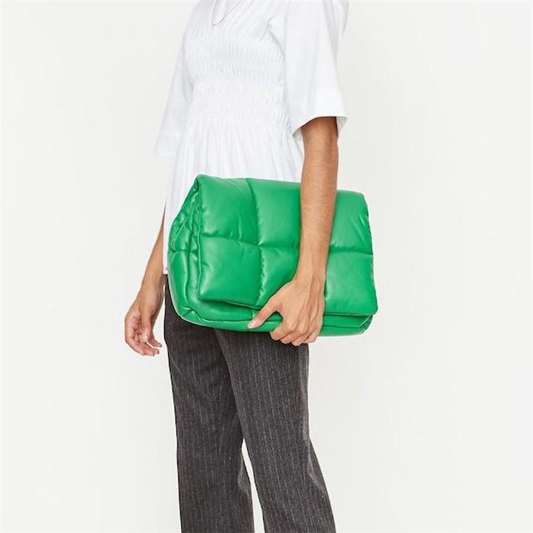 

Classic Evening Bags LNV Women Shoulder Designer Brand Handbag Luxury Nylon Space Padded Down Cotton Crossbody Bag Large Tote Winter 2021 Hi