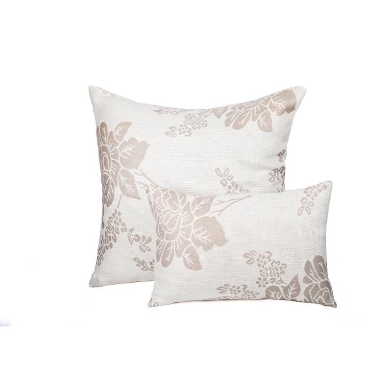 

Cushion/Decorative Pillow Franceach Luxury 100% Flax Linen Texture Jacquard Car Sofa Throw Cover, As pic