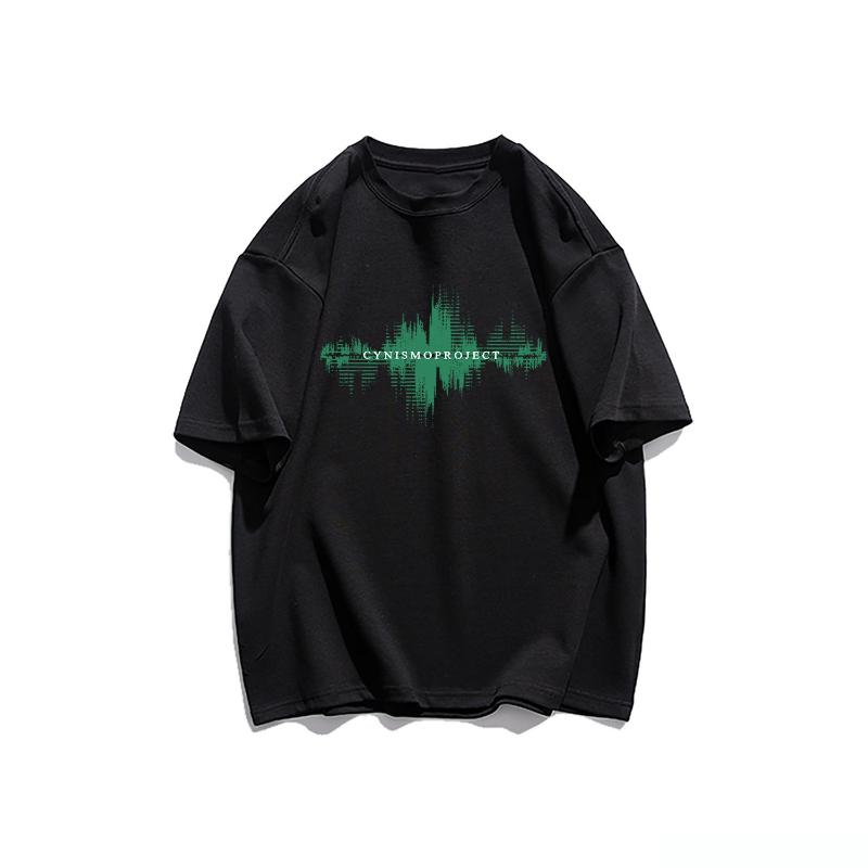 

Men's T-Shirts Female Cotton Street Hip-hop Short-sleeved T-shirt Summer Korean Style Loose Wild Harajuku Ins Top Tide, White;black