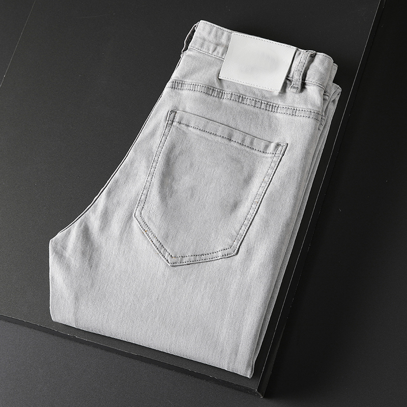 

Mens jeans classic hip-hop pants stylist distressed ripped rider slim fit motorcycle denim jeans--DW831, A165