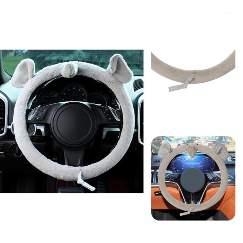 

Steering Wheel Covers Cover Decorative Stylish Protective Grey Decoration Case