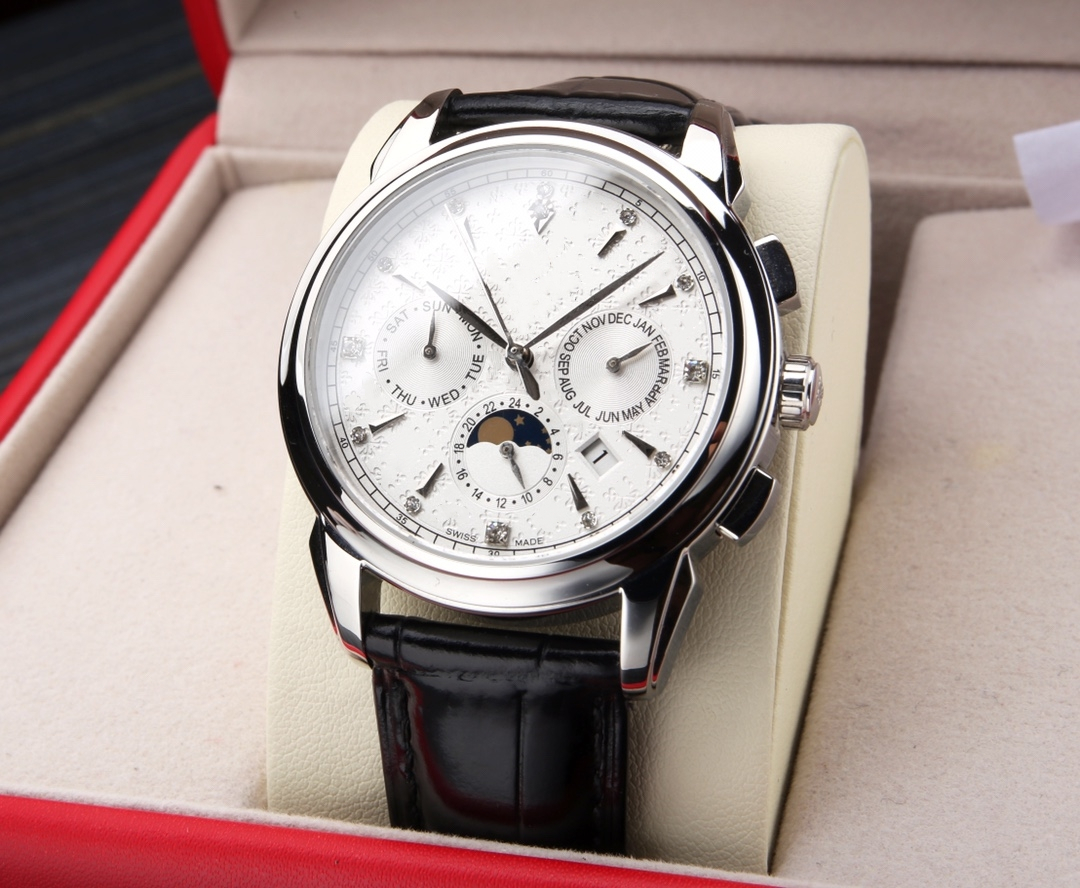 

Mens Watches A 9100 multi-functional movement 316L 42mm sapphire scratch-proof mirror super waterproof luxury watch, 01