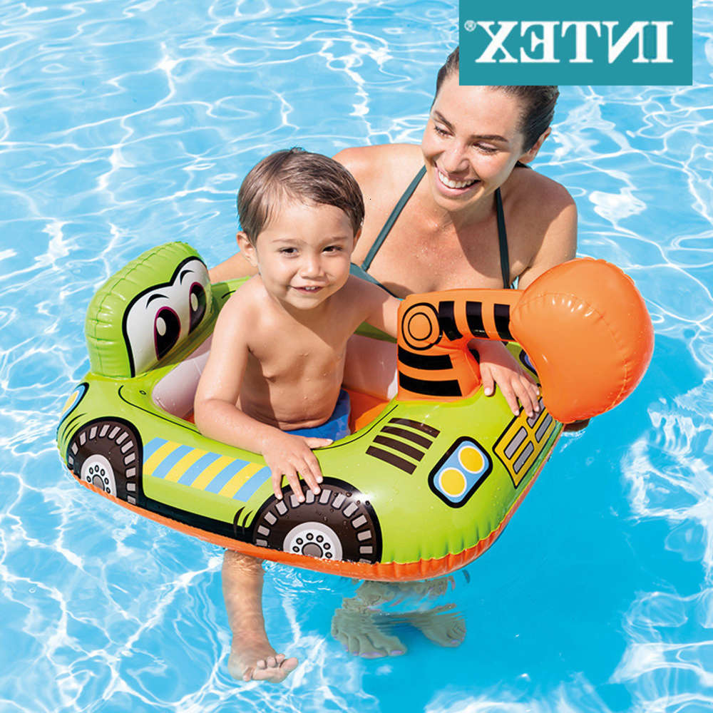 

Swimming ring Intex floating sitting baby swimming seat ring lifebuoy 59586