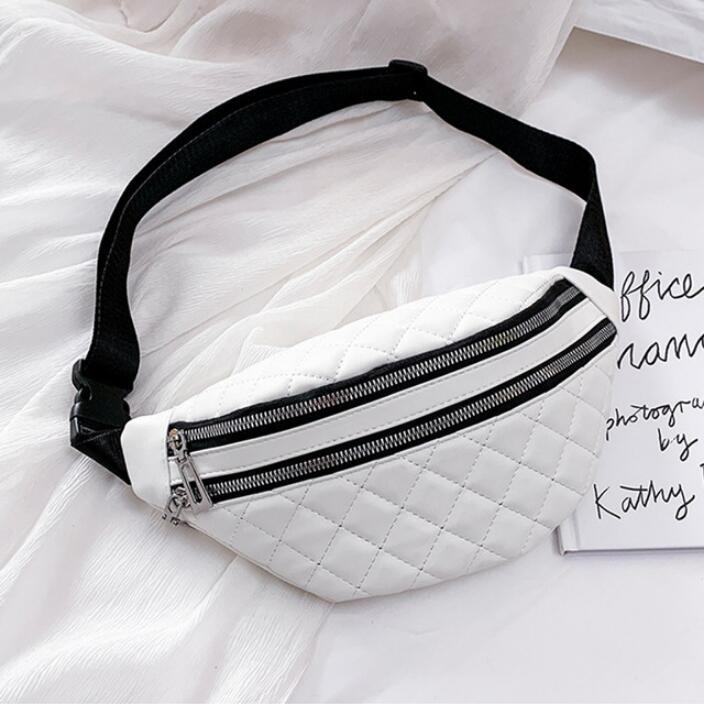 

Fashion Women's Waist Bag Chest PU Waterproof Fanny Pack Messenger Shoulder Bags