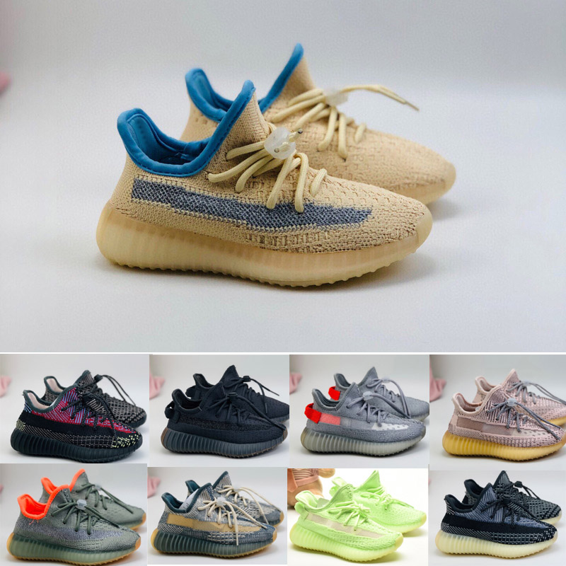 

Tail Light Black Grey DESERT SAGE Carbon ISRAFIL V2 Knit Breathable Children Running shoes boy girl youth kid sport Sneaker size 26-35, 005
