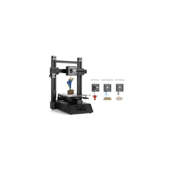 

Creality 3D CP-01 3in1 DIY Printer Modular Machine Kit Support Laser Engraving / CNC Cutting 200*200*200 Printing Size