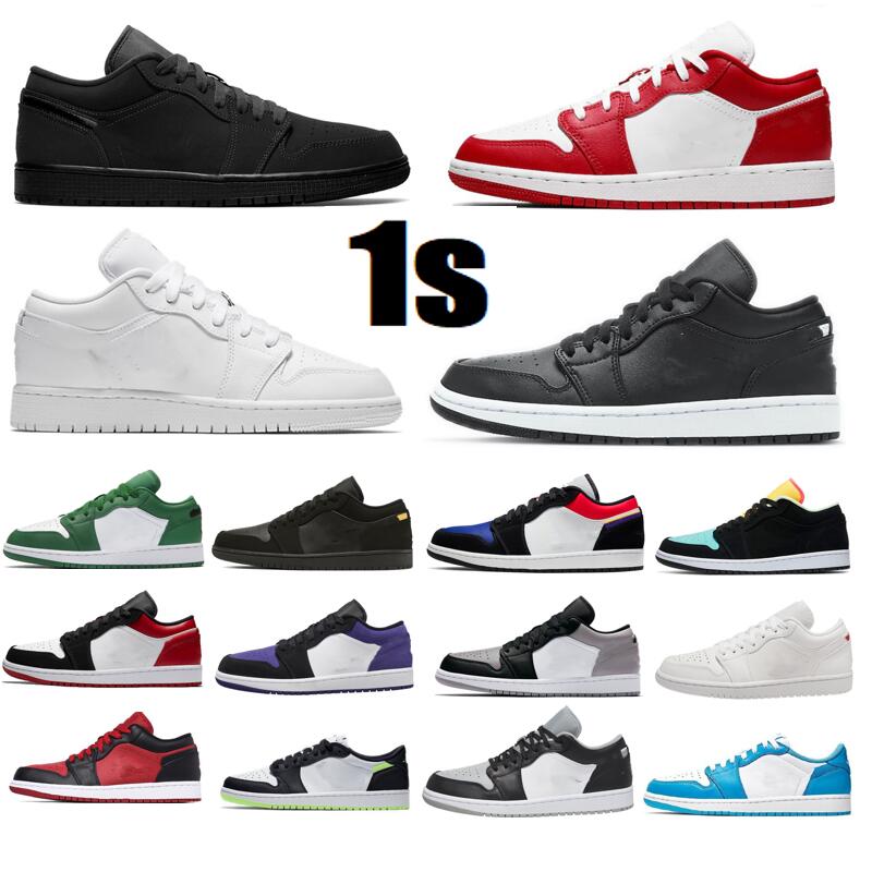 

1s low Light Smoke Mens Running Shoes 1 Reverse Bred Wolf Grey Black Toe Court Purple Game Royal University Blue Gym Red Pine Green Slip Shadow Sneakers trainer